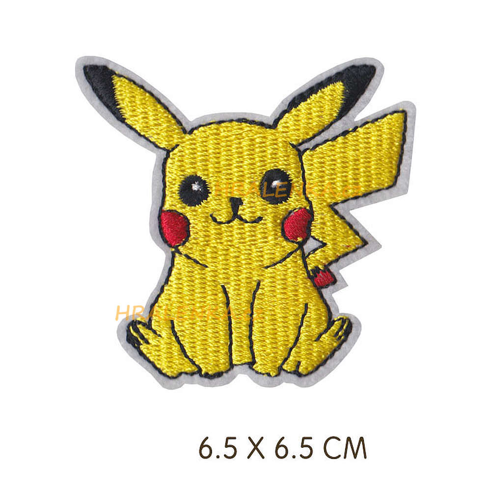 Vyšívaná nášivka Pokémon Pikachu 6 5x6 5 cm Hralenka cz nabízí hry a