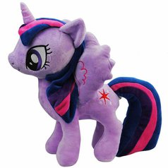 Plyšový My little Pony 25-27cm - Twilight - fialový
