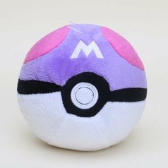 Pokémon - Plyšový Pokébal fialový 10cm