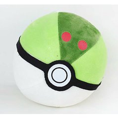 Pokémon - Plyšový Pokébal zelený 16cm