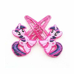 Sponky do vlasů My little Pony - Twillight Sparkle 1 pár