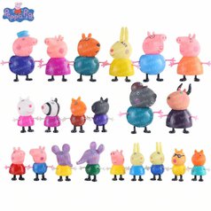 Figurky Peppa Pig 21ks v sáčku