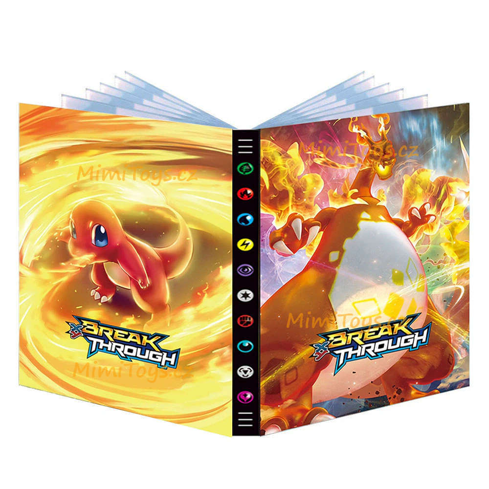 Cht-432pcs Album Livre pour Pokemon Carte Cartoon Carte Dossier
