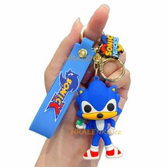 Klíčenka 23447 přívěsek Sonic the Hedgehog modrý