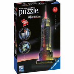 Puzzle Empire State Building - Noční edice 3D - 216 dílků