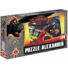 Puzzle 013 - Jak vycvičit draka 2 - Výše, výše - 90 dílků