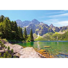 Puzzle 102235 Tatry, mořské oko 1000 dílků