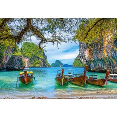 Puzzle 151936 Krásná zátoka Thajska  - 1500 dílků