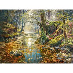 Puzzle 200757 Vzpomínka z podzimního lesa  2000 dílků