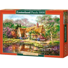 Puzzle 300365 - Kopie Twilight na Woodgreen rybníka - 3000 dílků