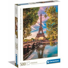 Puzzle 35524 Paříž, Podél Seiny 500 dílků