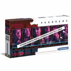 Puzzle 39548 NETFLIX Stranger Things panorama 1000 dílků Puzzle 39548 NETFLIX Stranger Things panorama 1000 dílků