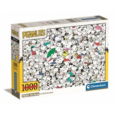 Puzzle 39804 Impossible Peanuts, Snoopy 1000 dílků