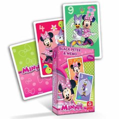 Karty Černý Petr a memo 2v1 0245 - Minnie a Daisy