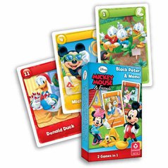 Karty Černý Petr a memo 2v1 0247 - Mickey Mouse a kačeři