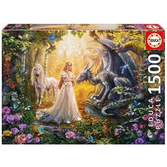 Puzzle 17696 Jednorožec a drak 1500 dílků