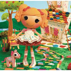 Puzzle 34187 - Lalaloopsy 3 v 1, 20 , 36, 50 dílků