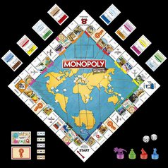 MONOPOLY 9518 Cesta kolem světa CZ