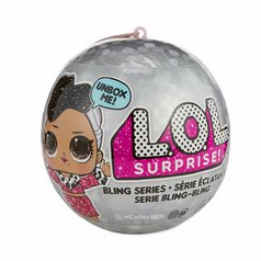 L.O.L. 57074 Surprise Slavnostní třpytková Glitter panenka