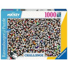 Puzzle 16744 Challange Mickey a přátelé 1000 dílků