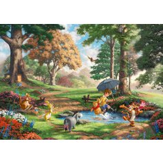 Puzzle 83690 Thomas Kinkade, Medvídek Pú 1000 dílků