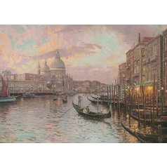 Puzzle 94992 Thomas Kinkade, Svítící Benátky 1000 dílků