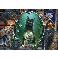Puzzle 96651 Lisa Parker, Magické kočky 1000 dílků