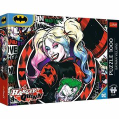 Puzzle 10837 Premium Plus, Batman, JHarley Quinn 1000 dílků