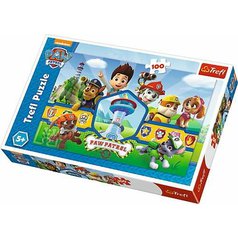 Puzzle 16351 PAW Patrol, Psí tlapková patrola 100 dílků