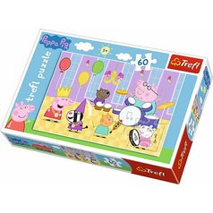 Puzzle 17312 Peppa Pig na bále 60 dílků