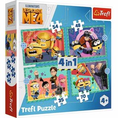 Puzzle 34648 Mimoni  4 v 1, 35, 48, 54, 70 dílků