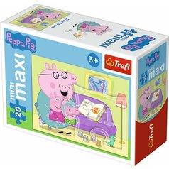 Puzzle 56000 Peppa Pig - 4x20 dílků mini, maxi