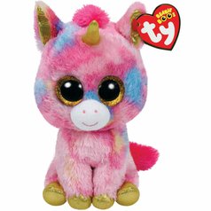 Beanie Boos 37041 - Růžový jednorožec FANTASIA 24cm