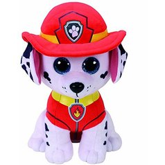 Beanie Boos 63225 - Psí patrola, plyšový MARSHALL  24cm