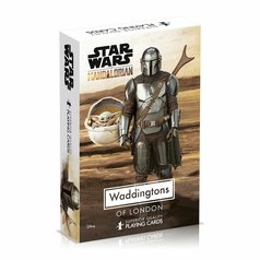 Hrací karty Waddingtons 43427 Star Wars, Mandalorian Baby Yoda